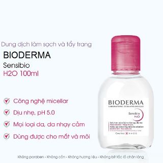 Ảnh của Nước Tẩy Trang Bioderma Dành Cho Da Nhạy Cảm 100ml