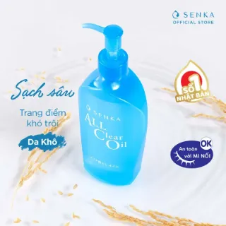 Ảnh của Dầu Tẩy Trang Senka Làm Sạch Sâu, Dưỡng Ẩm Da 230ml