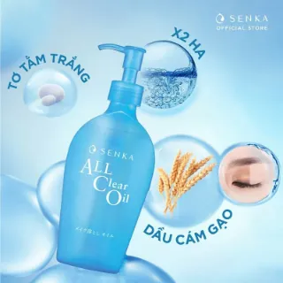 Ảnh của Dầu Tẩy Trang Senka Làm Sạch Sâu, Dưỡng Ẩm Da 230ml