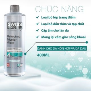 Ảnh của Nước Tẩy Trang Swiss Image Cho Da Hỗn Hợp & Da Dầu 400ml