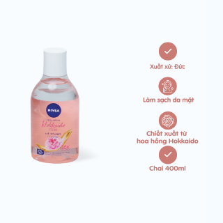 Ảnh của Nước Tẩy Trang Nivea Chiết Xuất Hoa Hồng Hokkaido 400ml