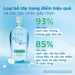 Ảnh của Nước Tẩy Trang Senka Ngăn Ngừa Mụn 230ml