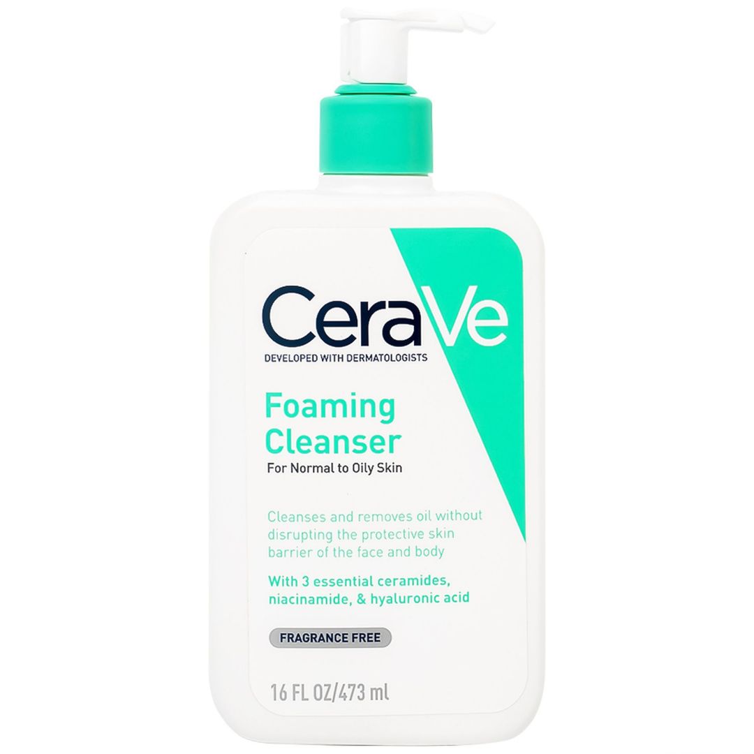 Ảnh của Sữa Rửa Mặt CeraVe Sạch Sâu Cho Da Thường Đến Da Dầu 473ml