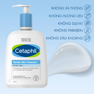 Ảnh của Sữa Rửa Mặt Cetaphil Dịu Lành Cho Da Nhạy Cảm 500ml (Mới)