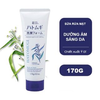 Ảnh của Sữa Rửa Mặt Hatomugi Ý Dĩ Hỗ Trợ Dưỡng Ẩm, Sáng Da 170g