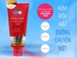 Ảnh của Kem Rửa Mặt Hada Labo Dưỡng Chuyên Biệt Ngừa Lão Hóa 80g