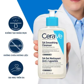 Ảnh của Sữa Rửa Mặt CeraVe Làm Sạch & Tẩy Tế Bào Chết Dịu Nhẹ 236ml