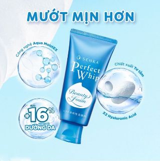 Ảnh của Sữa Rửa Mặt Senka Tạo Bọt Chiết Xuất Tơ Tằm Trắng 120g