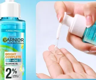 Ảnh của Gel Rửa Mặt Garnier Sạch Thoáng Dịu Nhẹ Cho Da Dầu Mụn 120ml