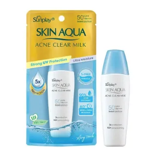 Ảnh của Sữa Chống Nắng Sunplay Skin Aqua Dưỡng Da Ngừa Mụn 25g