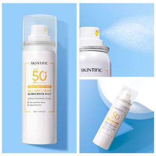 Ảnh của Xịt Chống Nắng Skintific Cho Mặt Và Cơ Thể 50ml